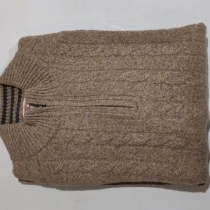 Brooks Brothers Red Fleece Quarter Zip Up Sweater XXL.